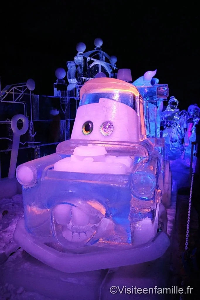 Galerie des glaces en hiver Metz