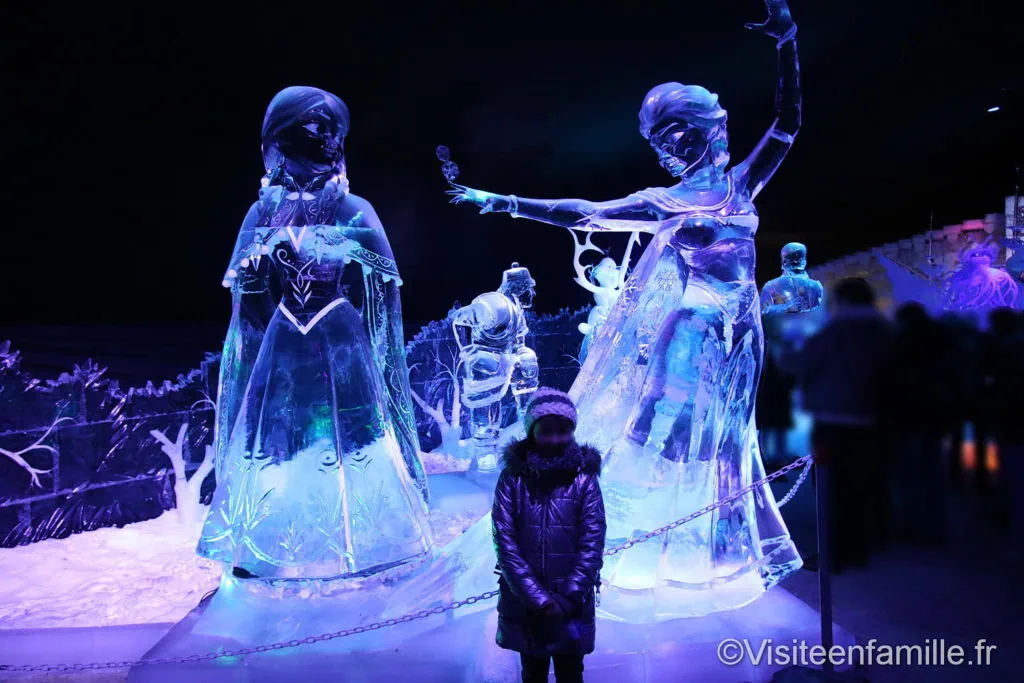 Galerie des glaces en hiver Metz