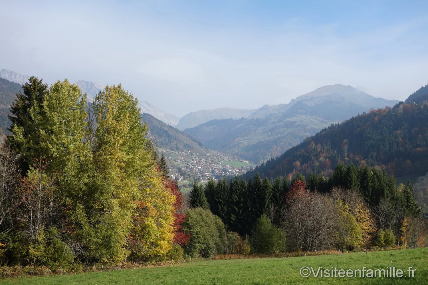 SaintJean de Sixt Visite en famille