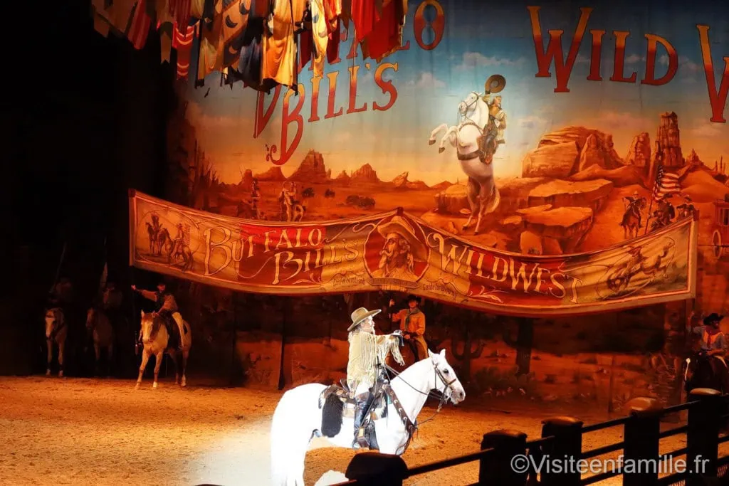 Buffalo Bill à Wild West Show Paris