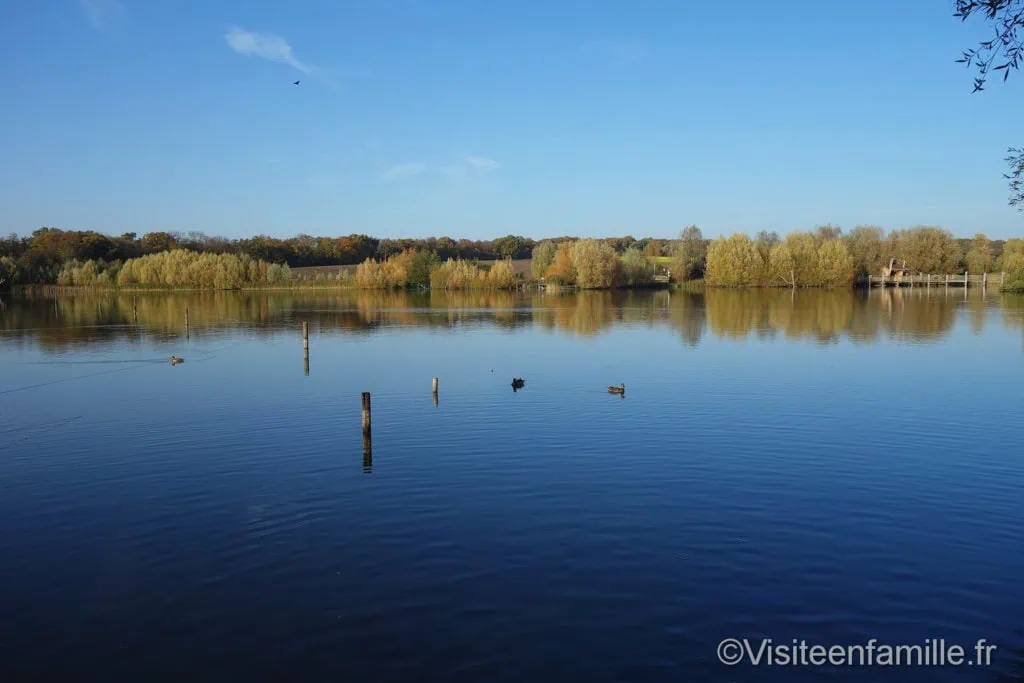 Lac du parc de Sainte-Croix