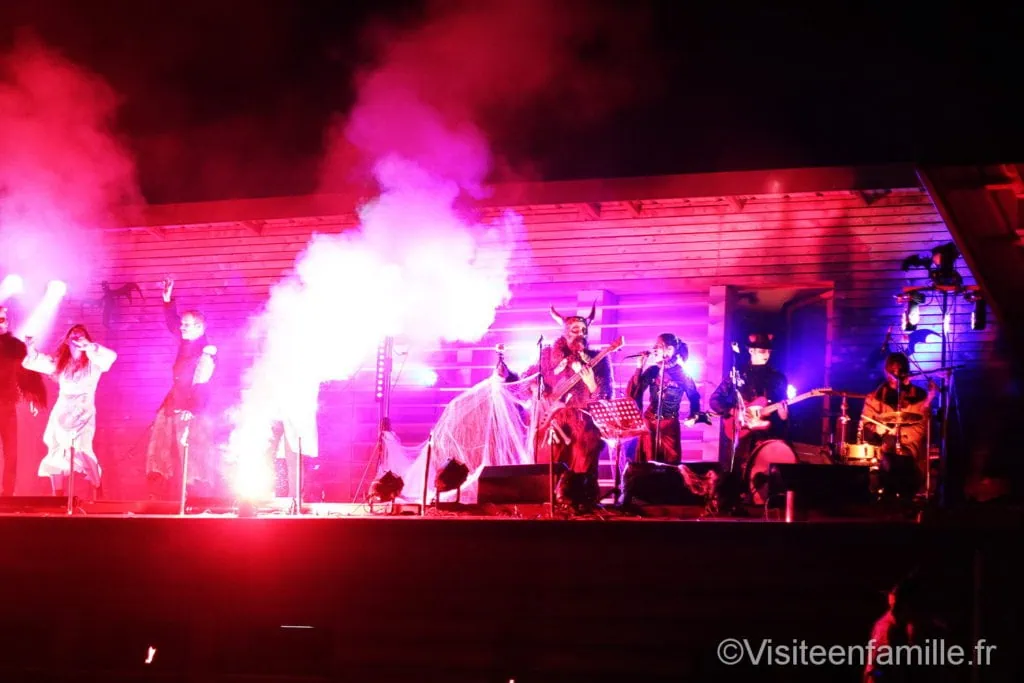 Concert pour halloween parc de Sainte-Croix