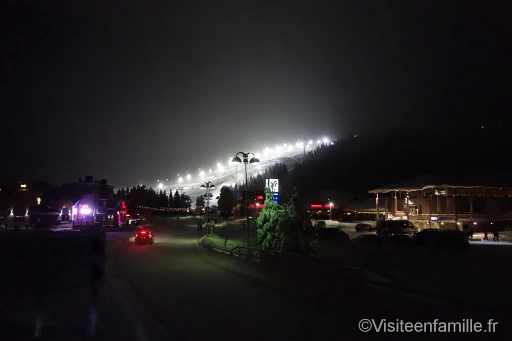 La piste de ski de Levi laponie finlande