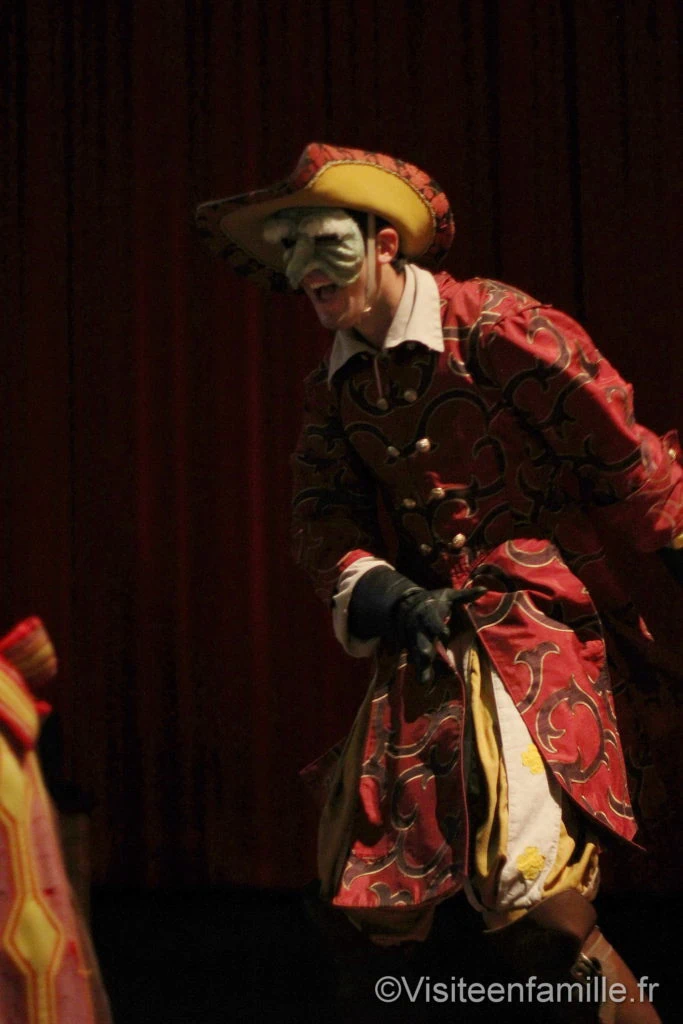 casimodo pour le spectacle Mousquetaires de Richelieu