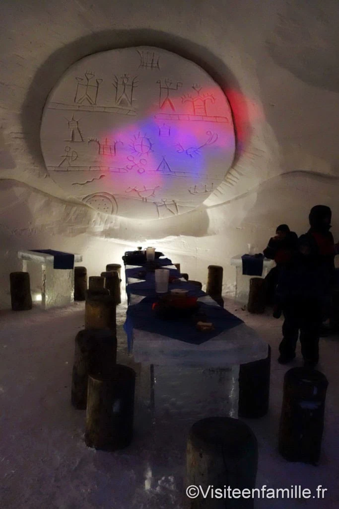 restaurant de l’hôtel de glace