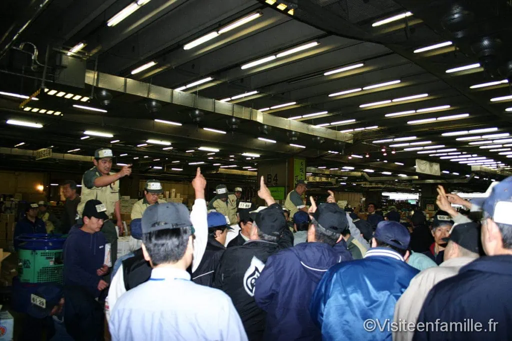 marché aux poissons japon