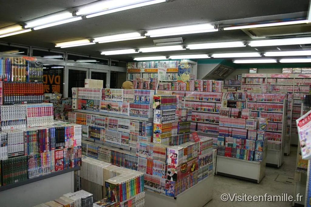 librairie Manga japon