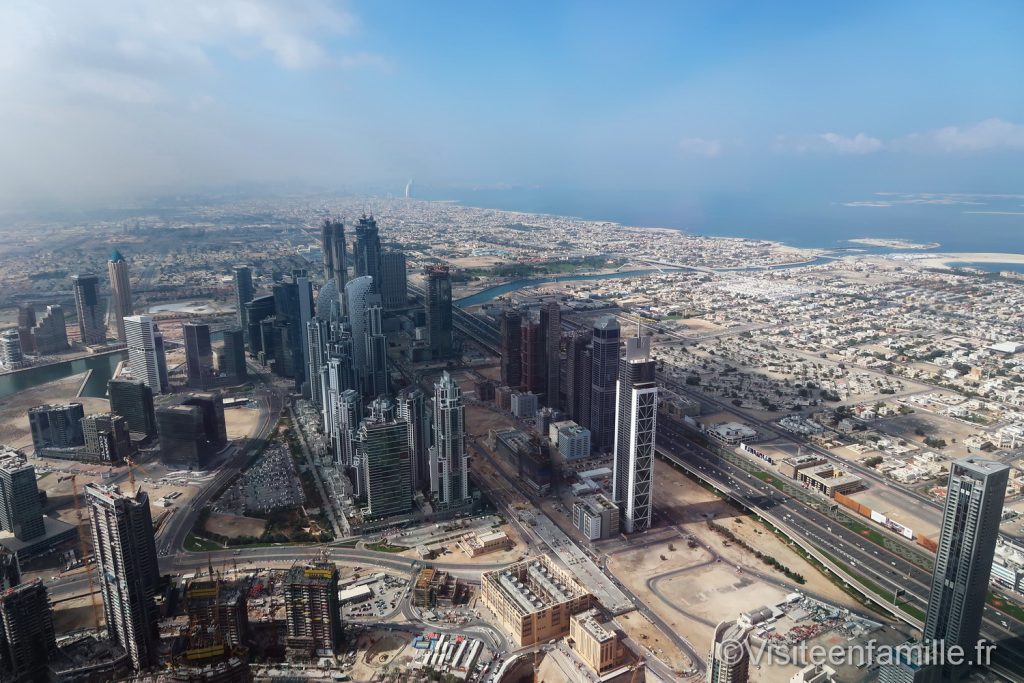 vue depuis Burj khalifa