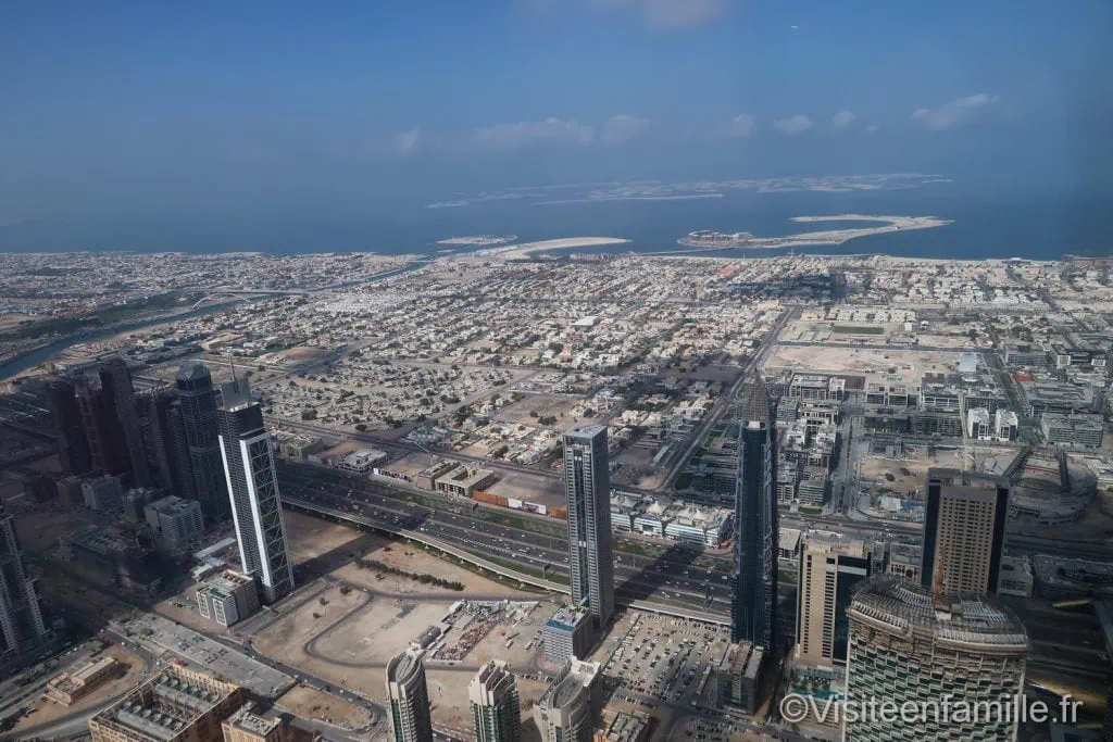 vue depuis Burj khalifa