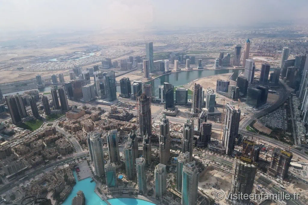 vue depuis Burj khalifa