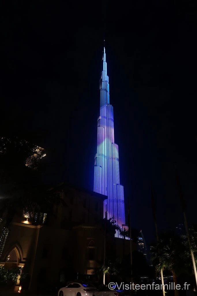 Burj khalifa nuit