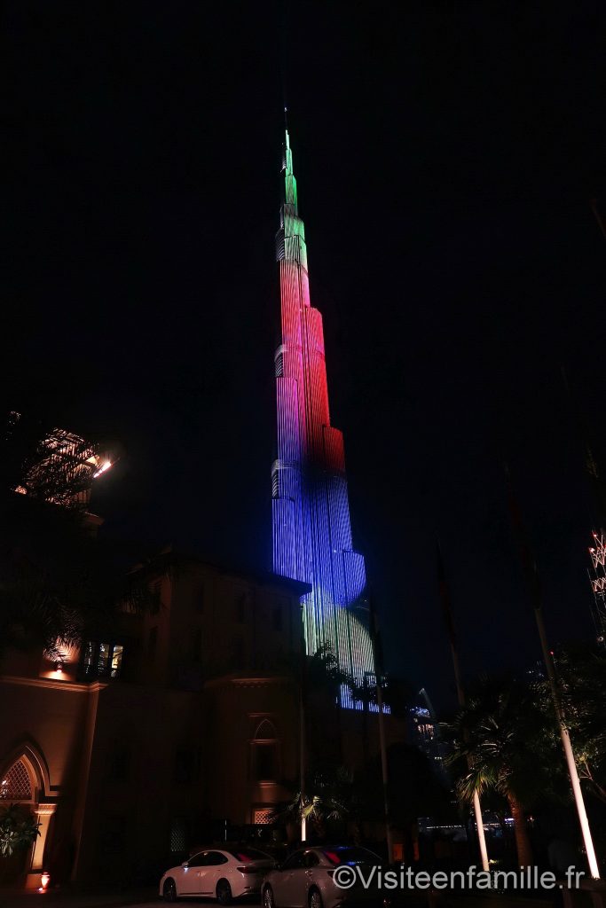 Burj Khalifa de nuit