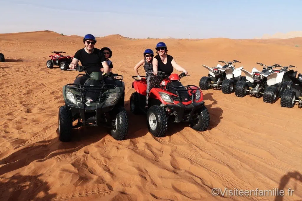 Quad in extreme safari dubai
