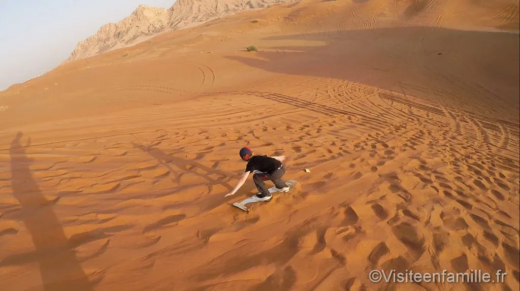 sandboard children dubai