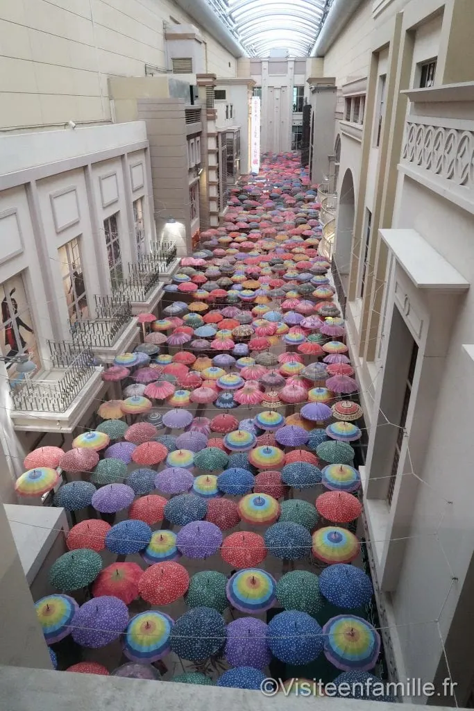 Parapluie dubai mall