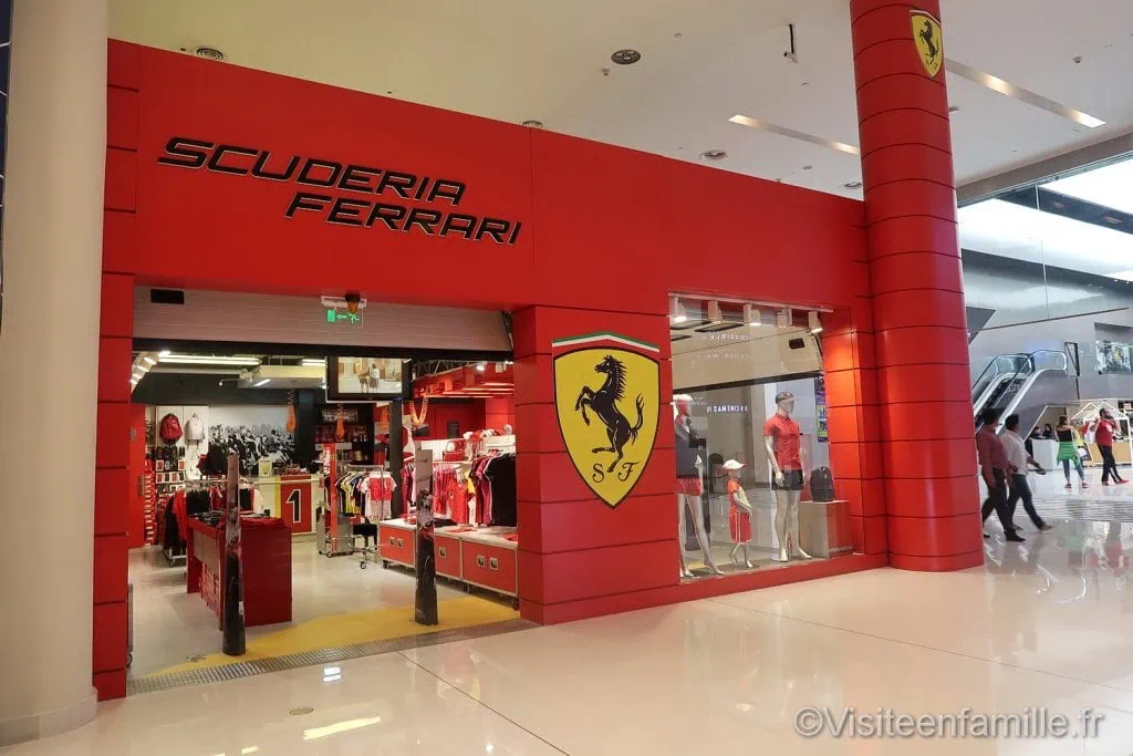 Scuderia Ferrari dubai mall