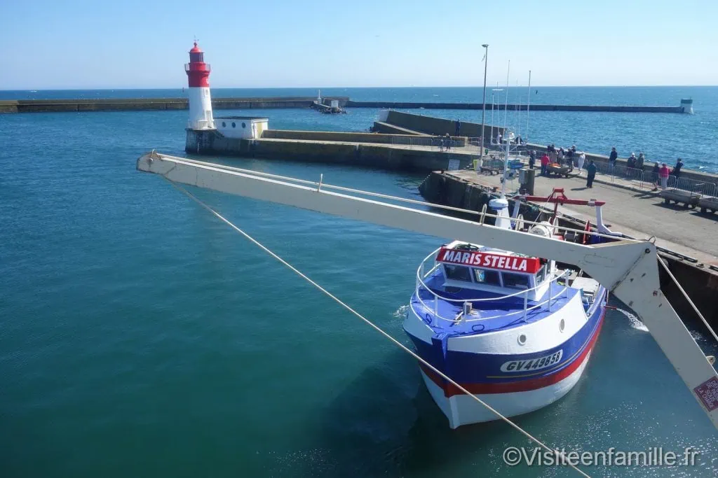 phare d'Eckmühl Visite du pays Bigouden : le Guilvinec, Haliotika, le phare d'Eckmühl