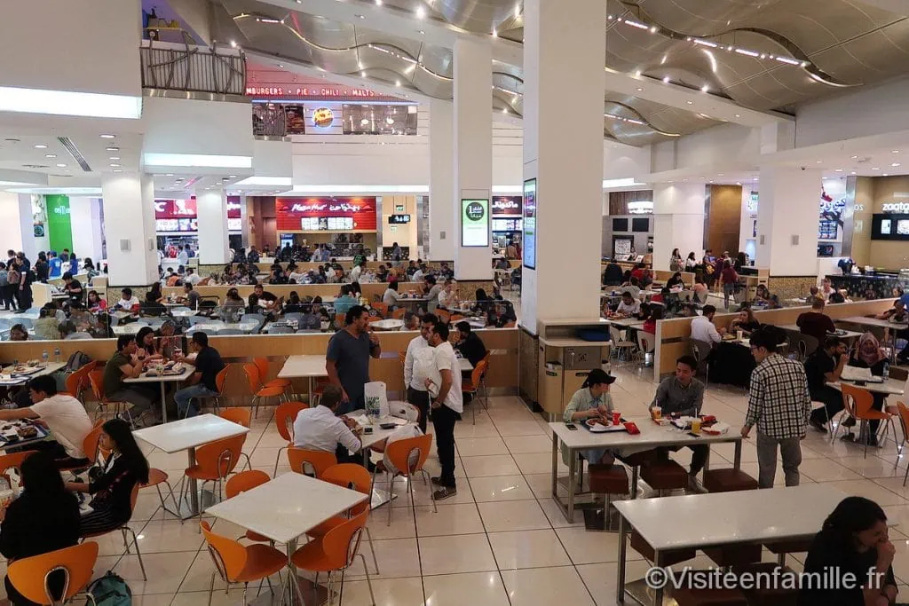 Fast food in Mall of the Emirates