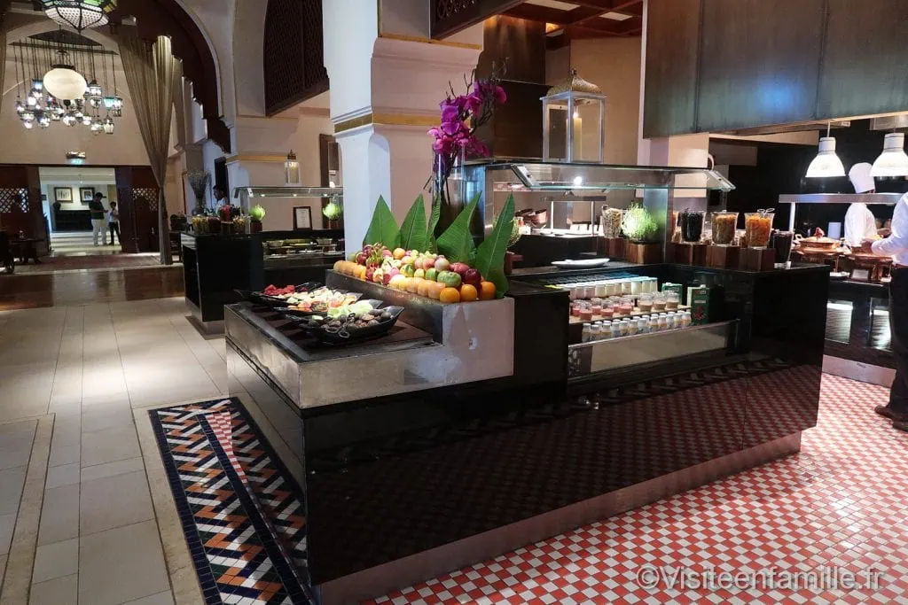 Le petit déjeuner du Palace Downtown Dubai
