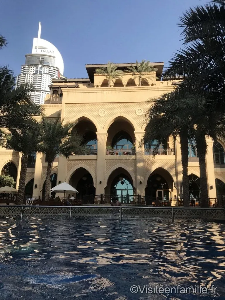 La piscine du Palace Downtown Dubai