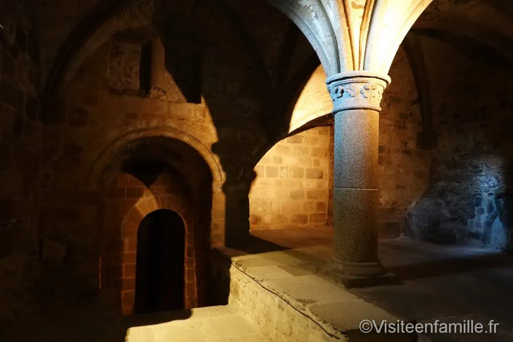 Le cachot du diable du mont Saint Michel