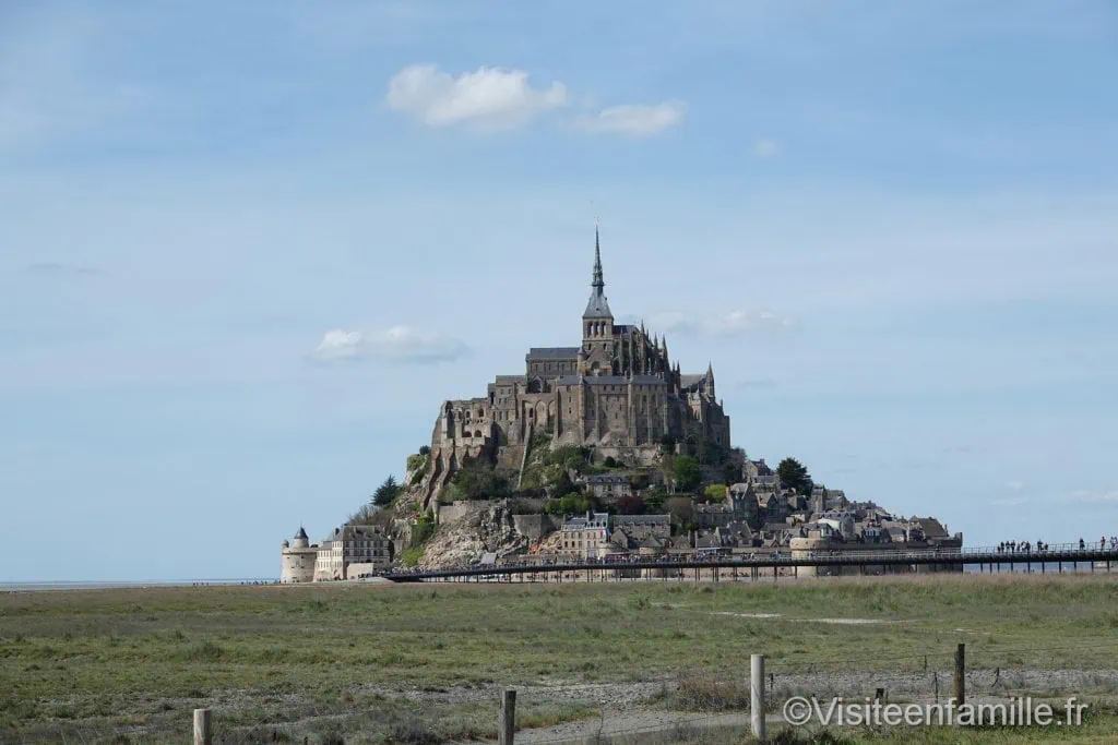 Le mont Saint Michel de loin