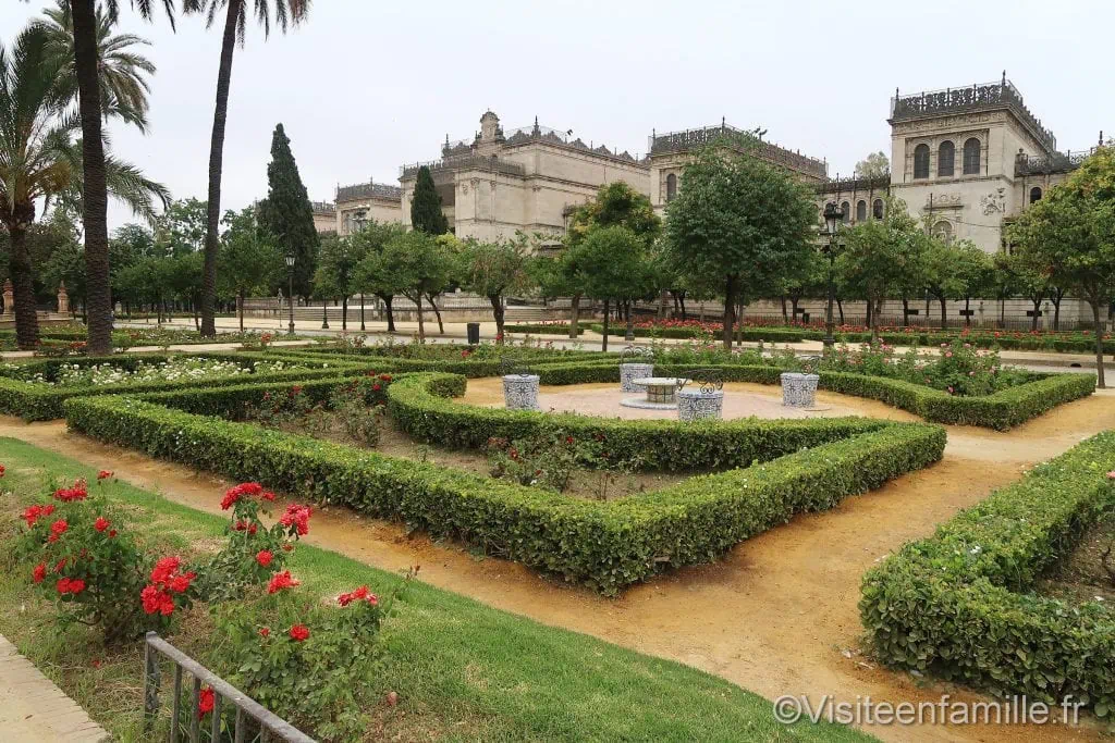 Jardin Plaza de América de Séville
