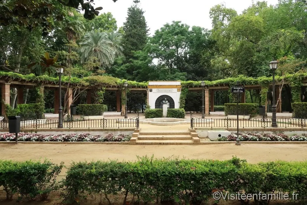 Le parc de Maria Luisa à Seville
