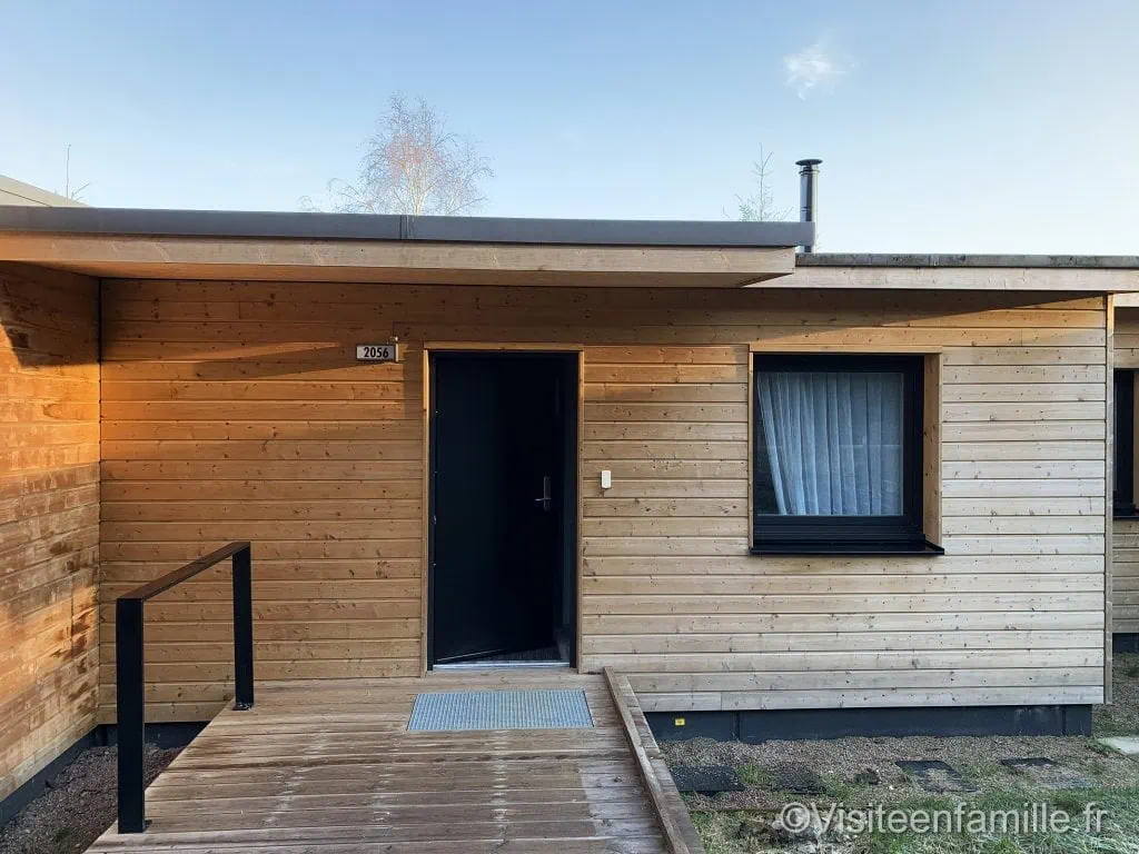 L'entrée de notre cottage VIP exclusive au trois forêt