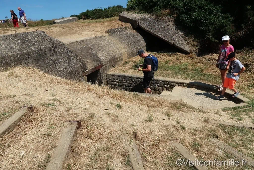 Visite d'un bunker