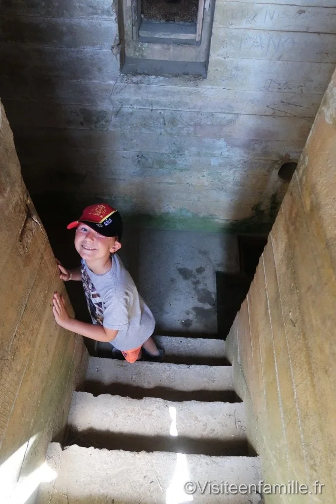 Visite d'un Bunker Pointe du hoc
