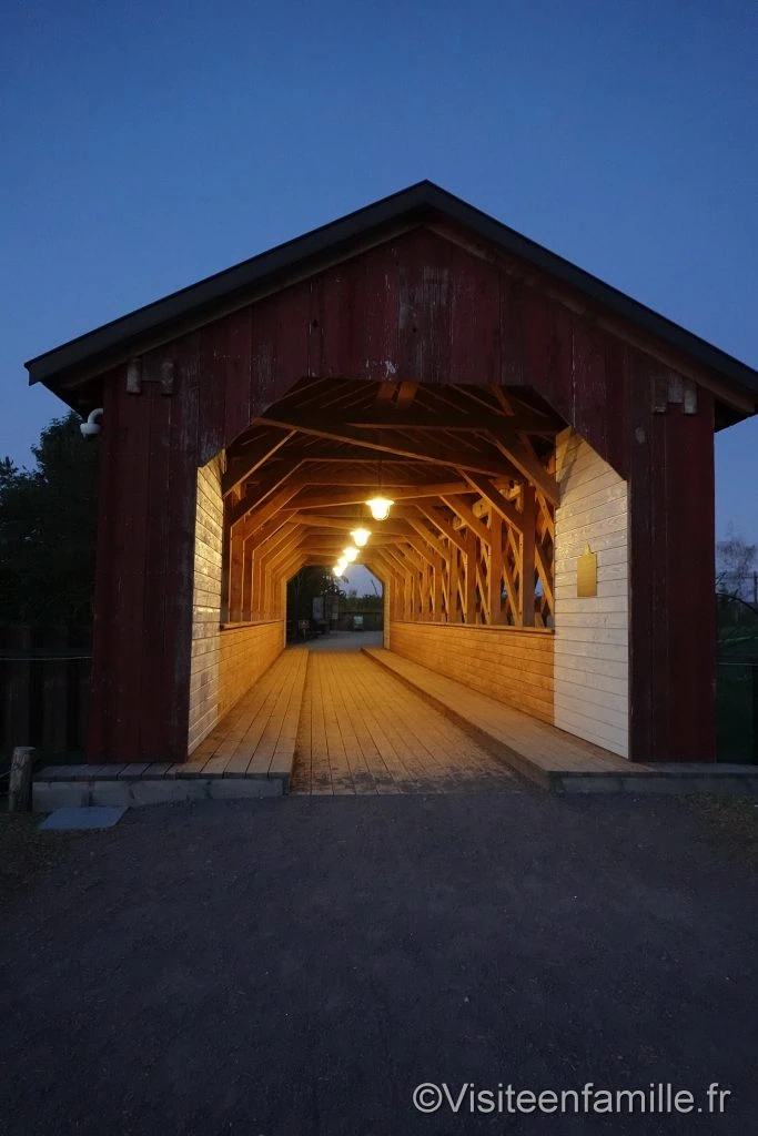 pont en bois du parc sainte croix