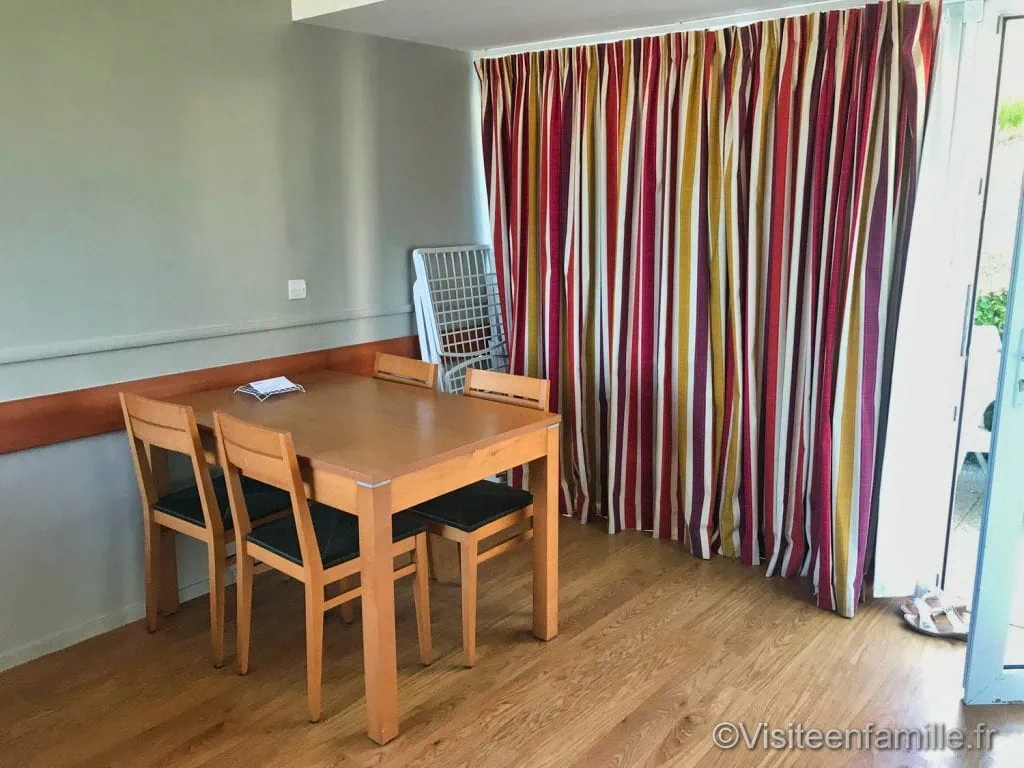 La table à manger du Belambra Omaha beach