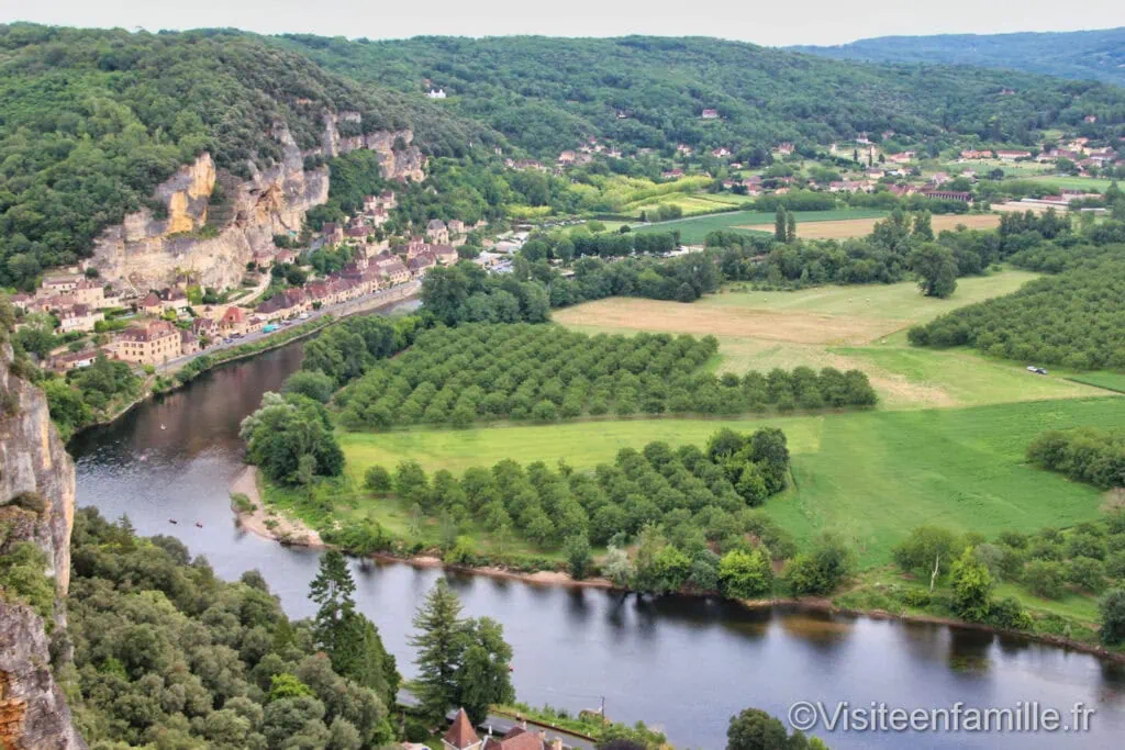 la vallée de la Dordogne