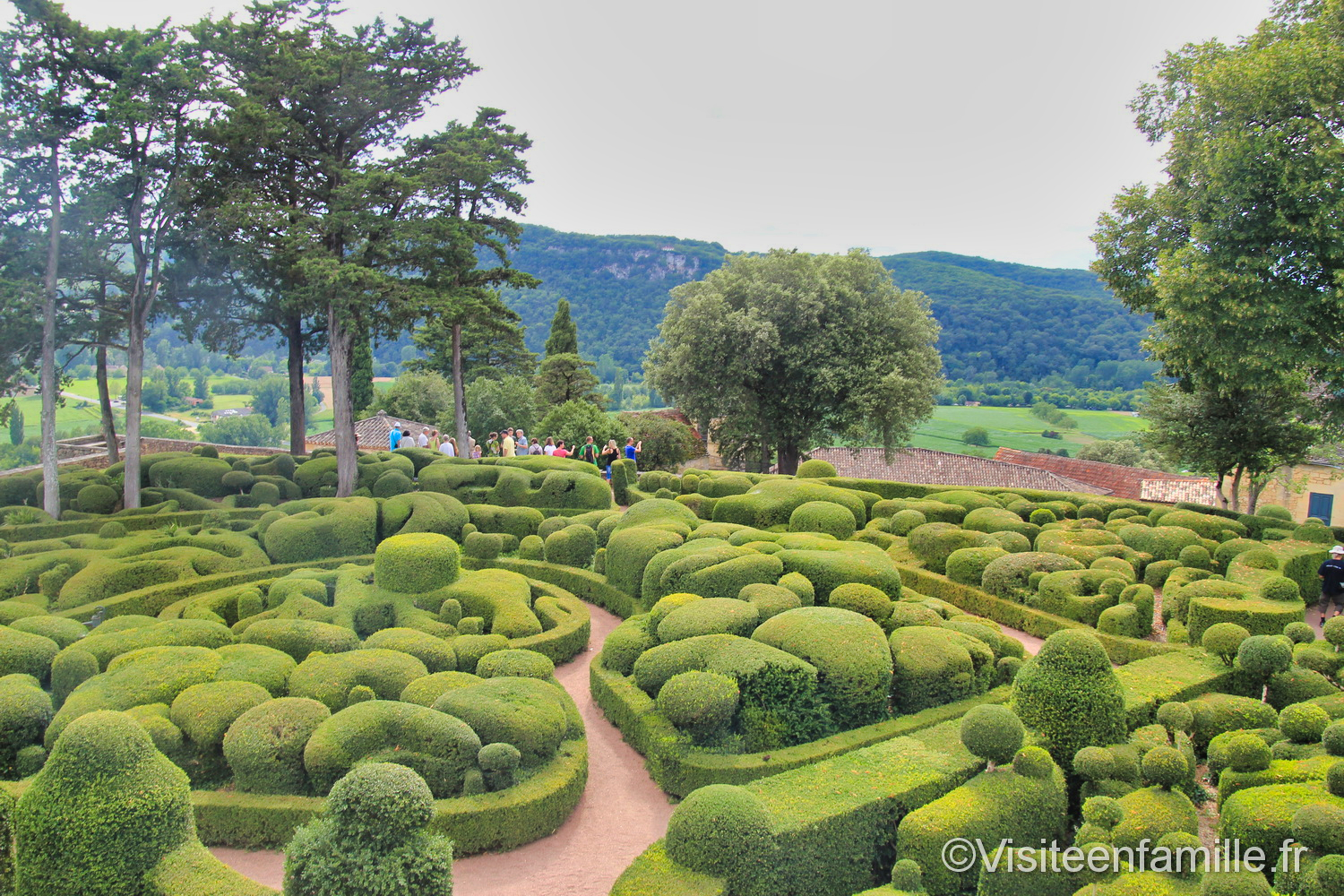 Les jardins  suspendus de Marqueyssac en Dordogne  Visite 