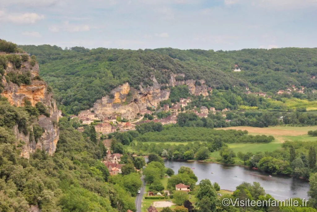 la vallée de la Dordogne