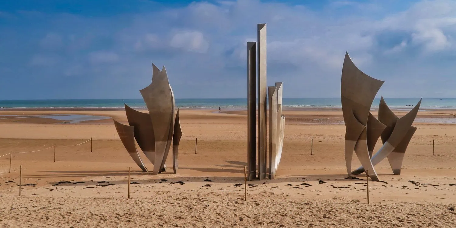 Omaha Beach du côté de Saint-Laurent-sur-Mer 43 Omaha Beach du côté de Saint-Laurent-sur-Mer