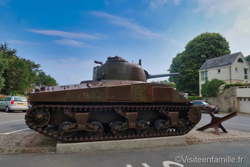 tank du Musée Mémorial d'Omaha beach