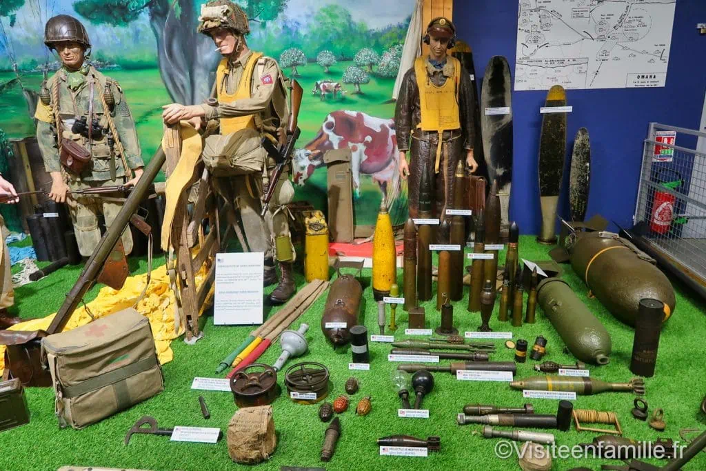 parachutiste musée mémorial Omaha beach
