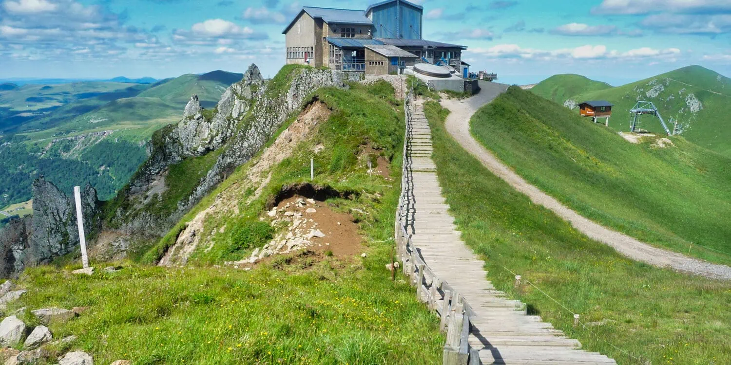 accès au puy de sancy