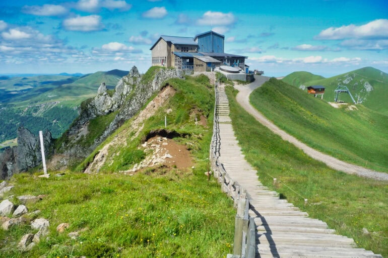 accès au puy de sancy