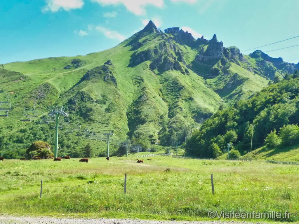 le puy du sancy vu d'en bas