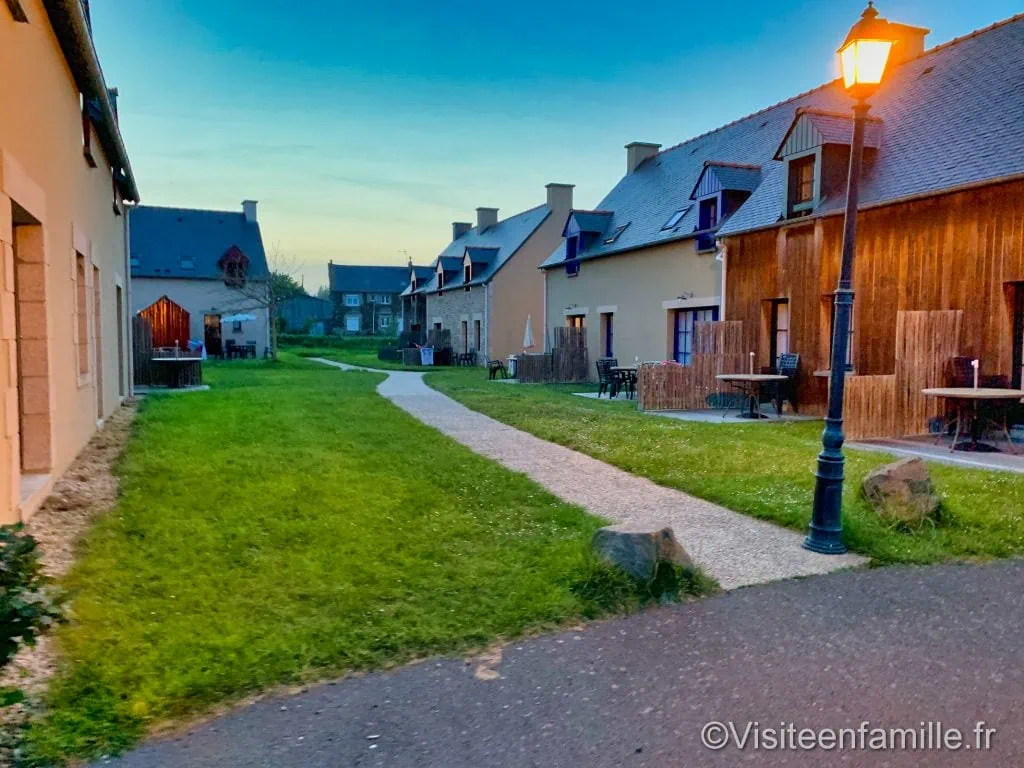 Les maisons du village cancalais