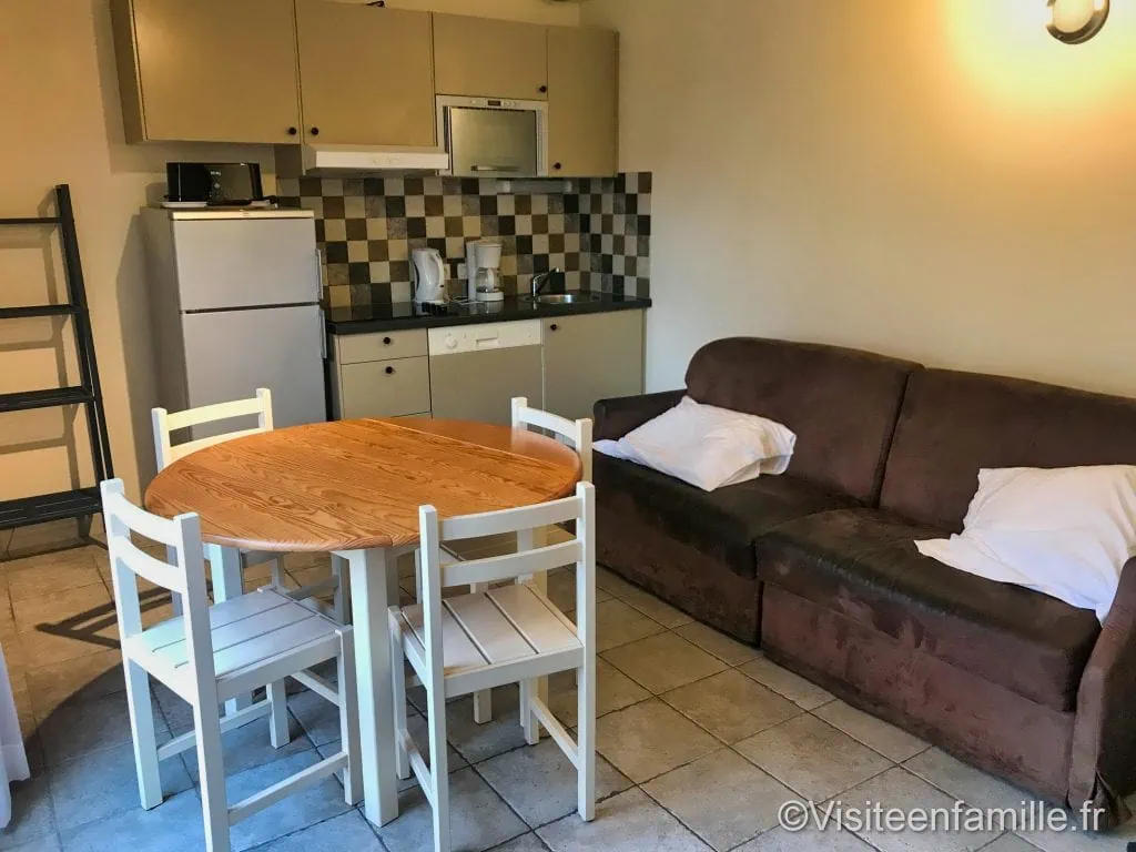 La cuisine de notre hébergement du village Cancalais