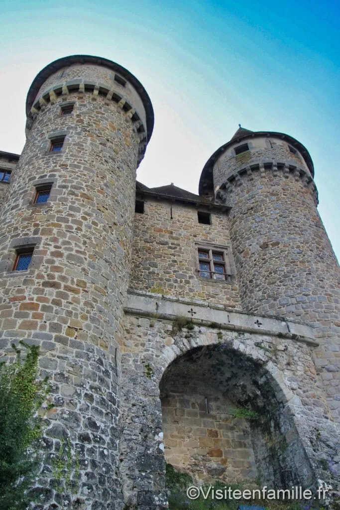 Les tours du château de Val