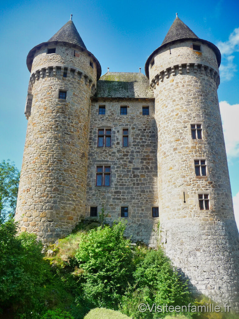 Les tours du château de Val