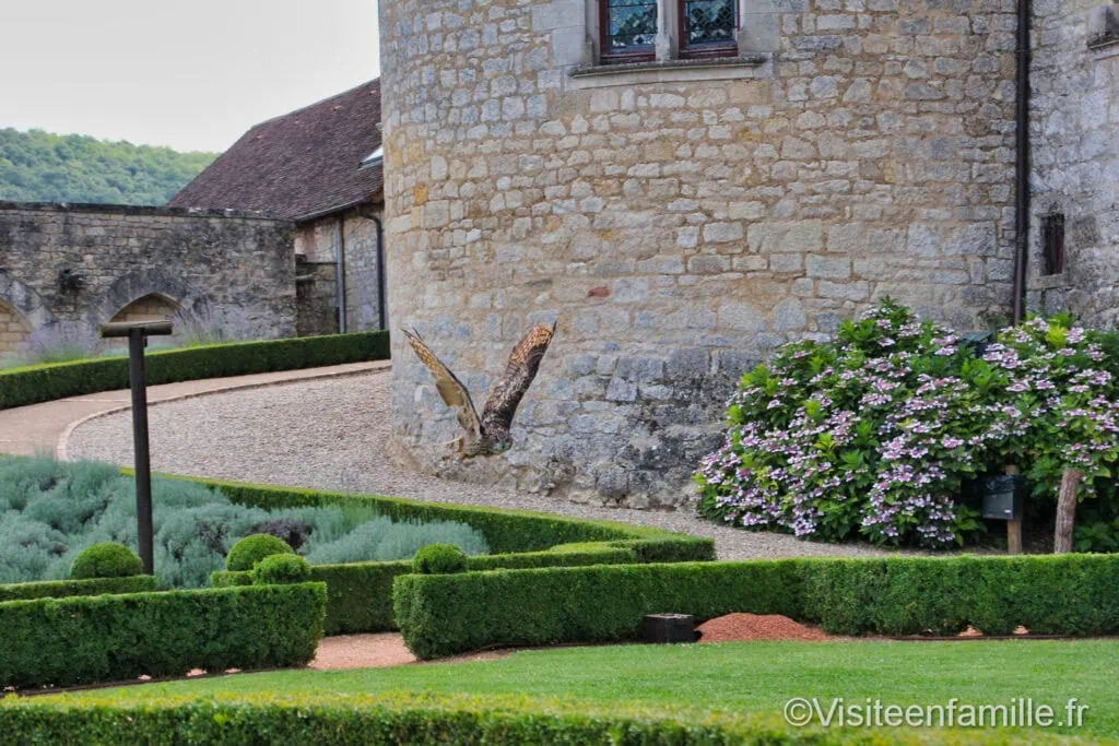 Rapaces du château des Milandes