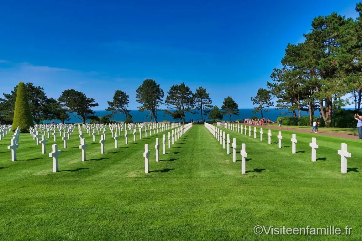 Le cimetière militaire américain de Colleville-sur-Mer