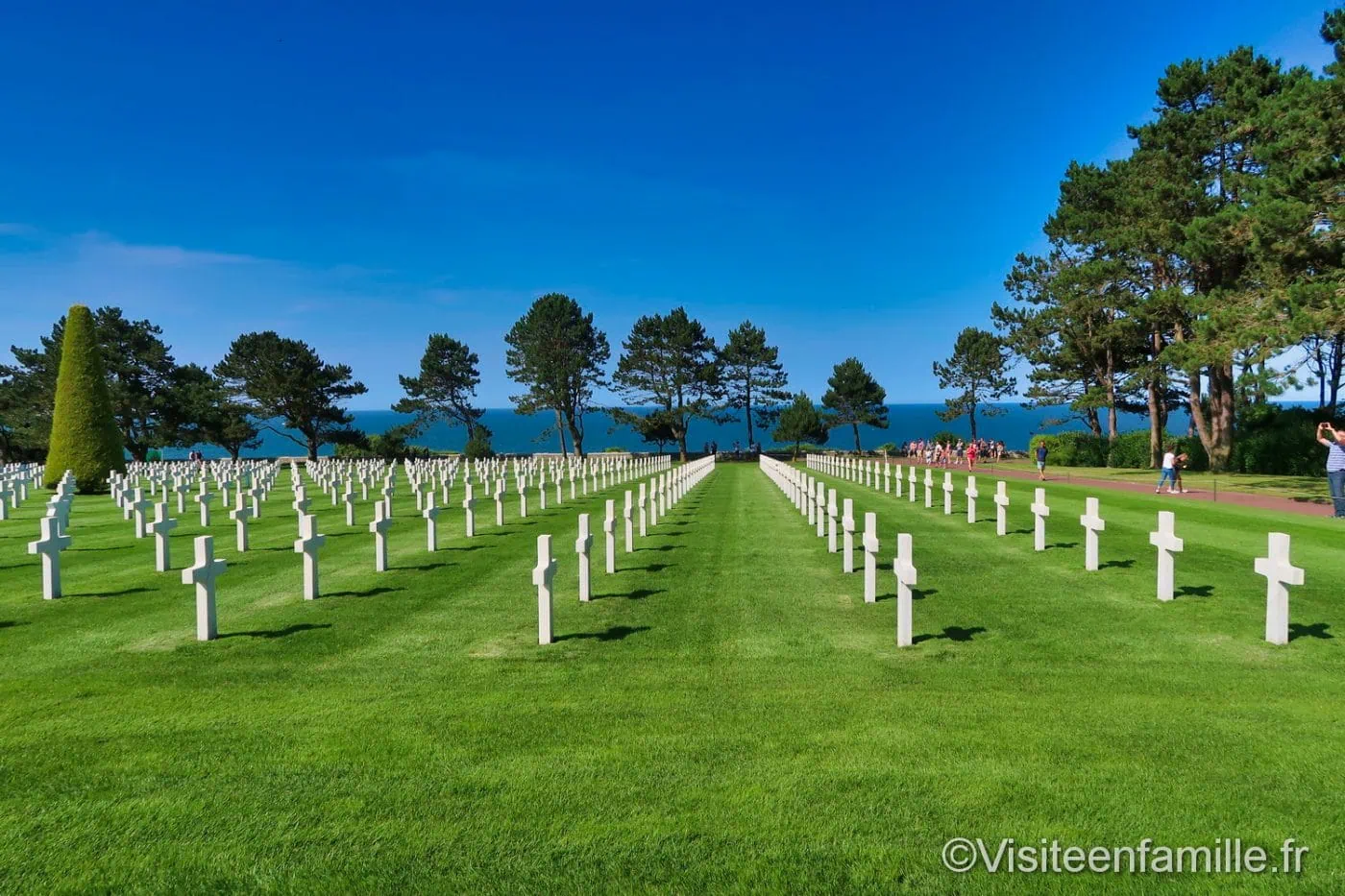 Le cimetière militaire américain de Colleville-sur-Mer