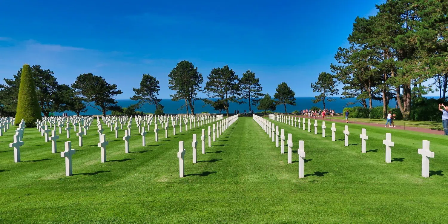 Le cimetière militaire américain de Colleville-sur-Mer